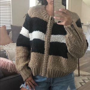 Wildfox zip up sweater